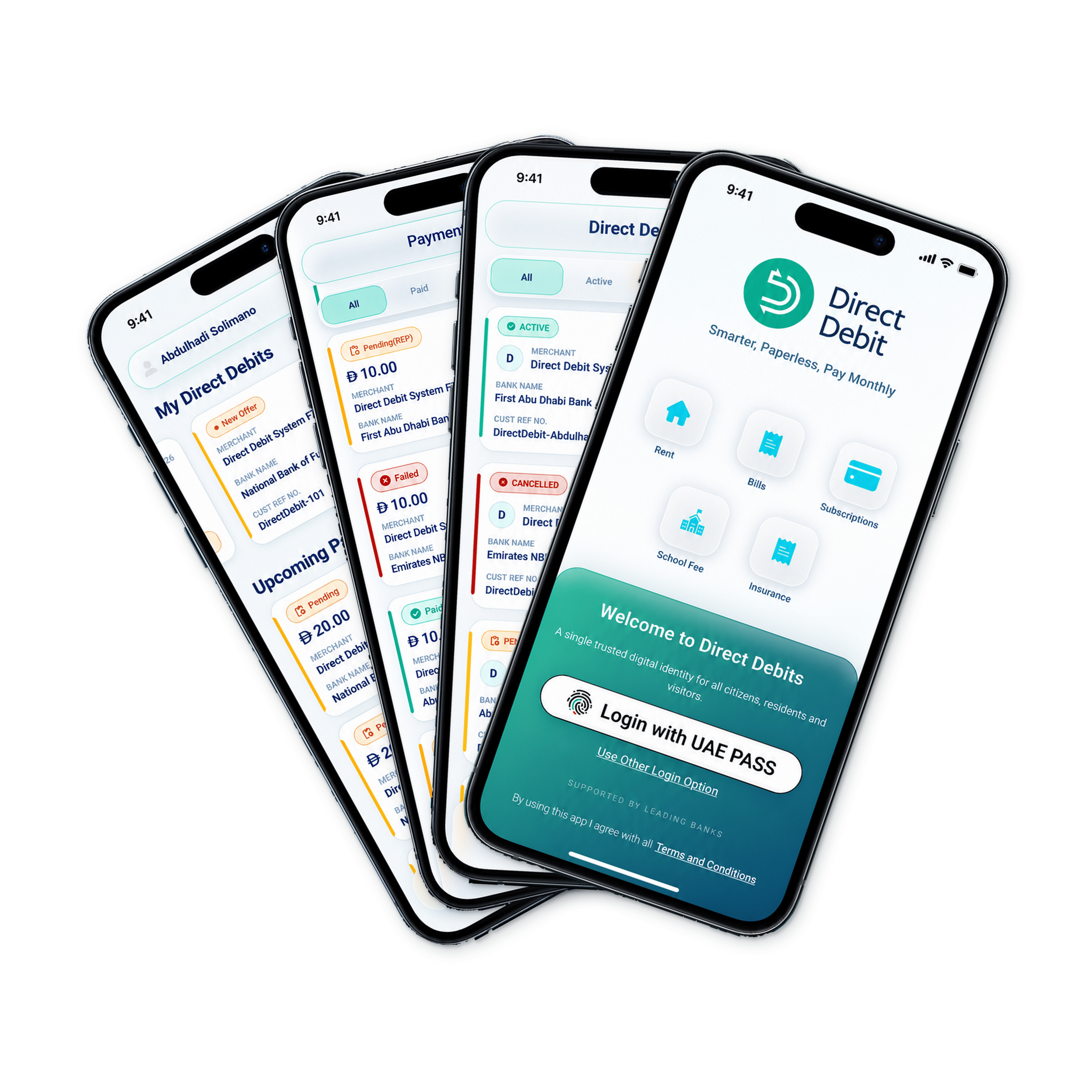 Direct Debit Mobile Experience